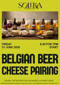 Belgian Beer & Cheese Pairing - 31 July 2026