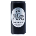 Fitch & Leedes Soda Water 200ml Can