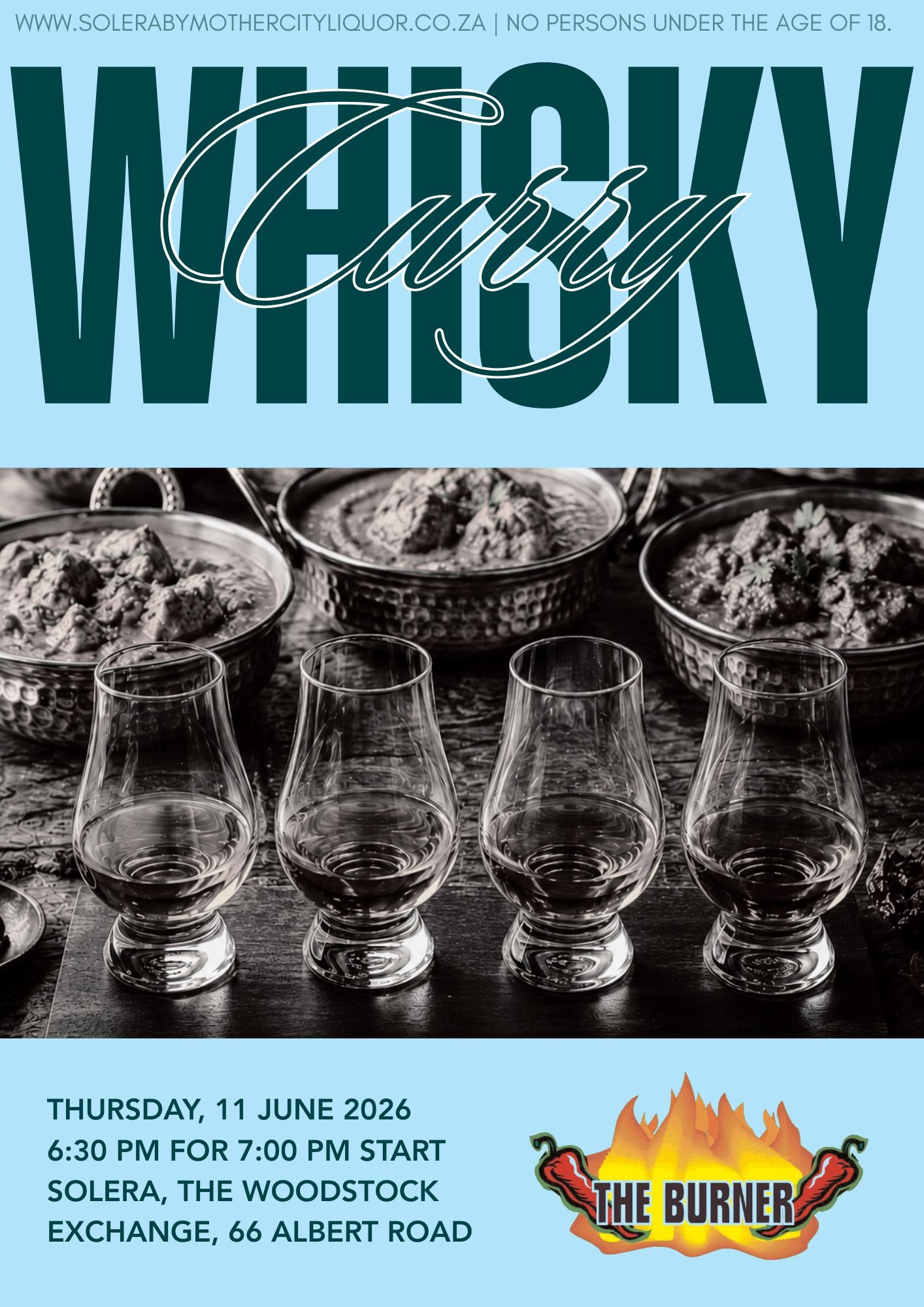 Drams & Dinner: A Whisky & Curry Pairing Evening at Solera